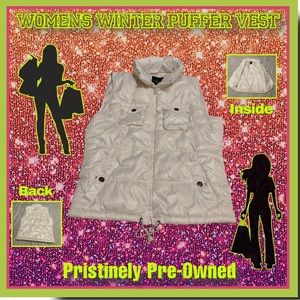 WINTER COAT SALE!! Winter Puffer Vest size M
